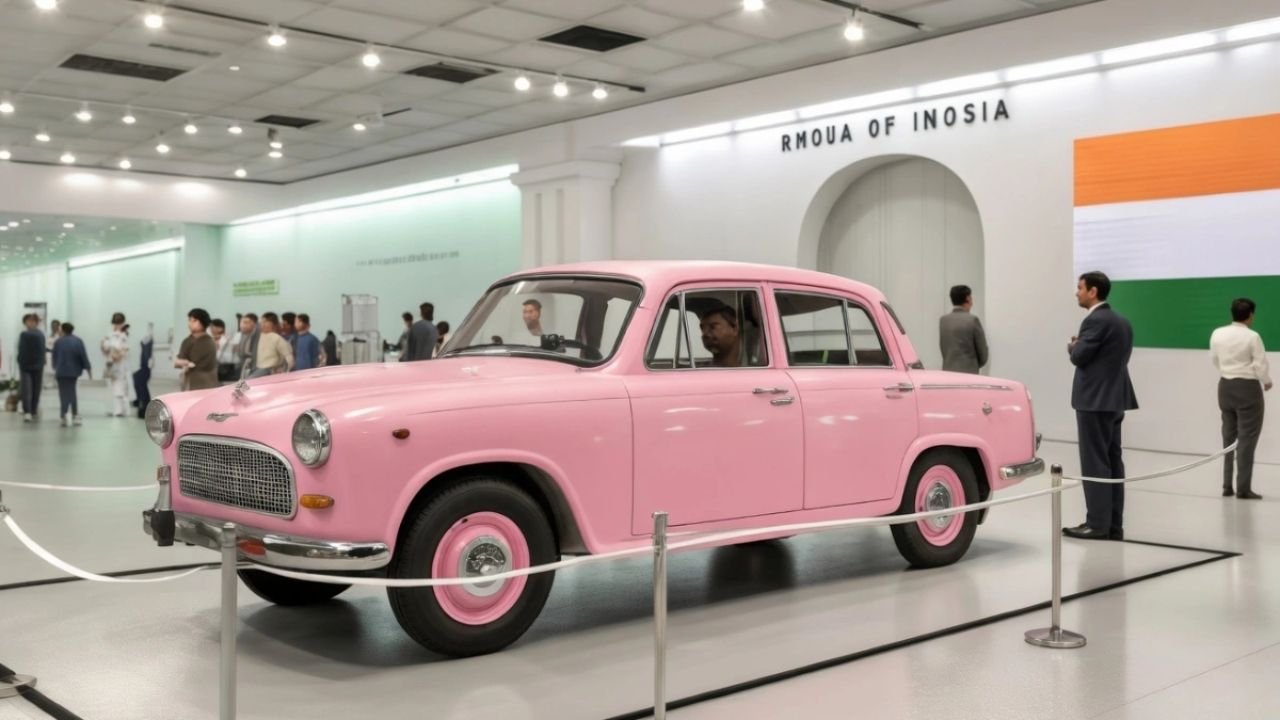 Hindustan Ambassador Revival Sparks Interest With Retro Design, Modern Cabin, and Efficient Powertrain