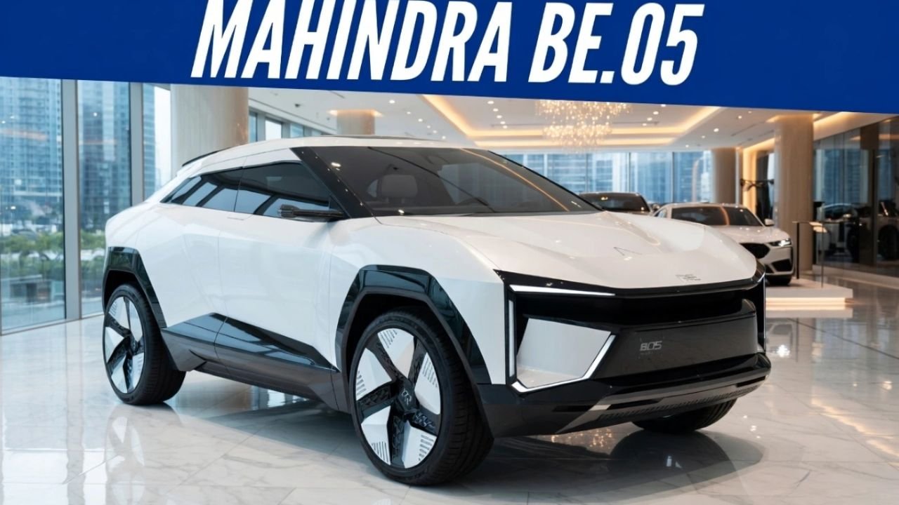 Mahindra BE.05 EV Unveiled: Futuristic Electric SUV Set to Redefine India’s EV Landscape